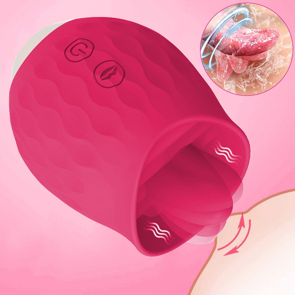 Lurevibe - Rose Toy Vibrator For Wome Clitoral Tongue Licking Vibrator