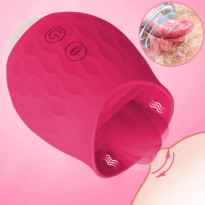 Lurevibe - Rose Toy Vibrator For Wome Clitoral Tongue Licking Vibrator