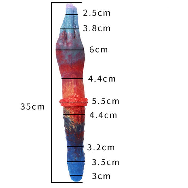 13.78‘’ Special-shaped Hand And Dildo Anal Plug