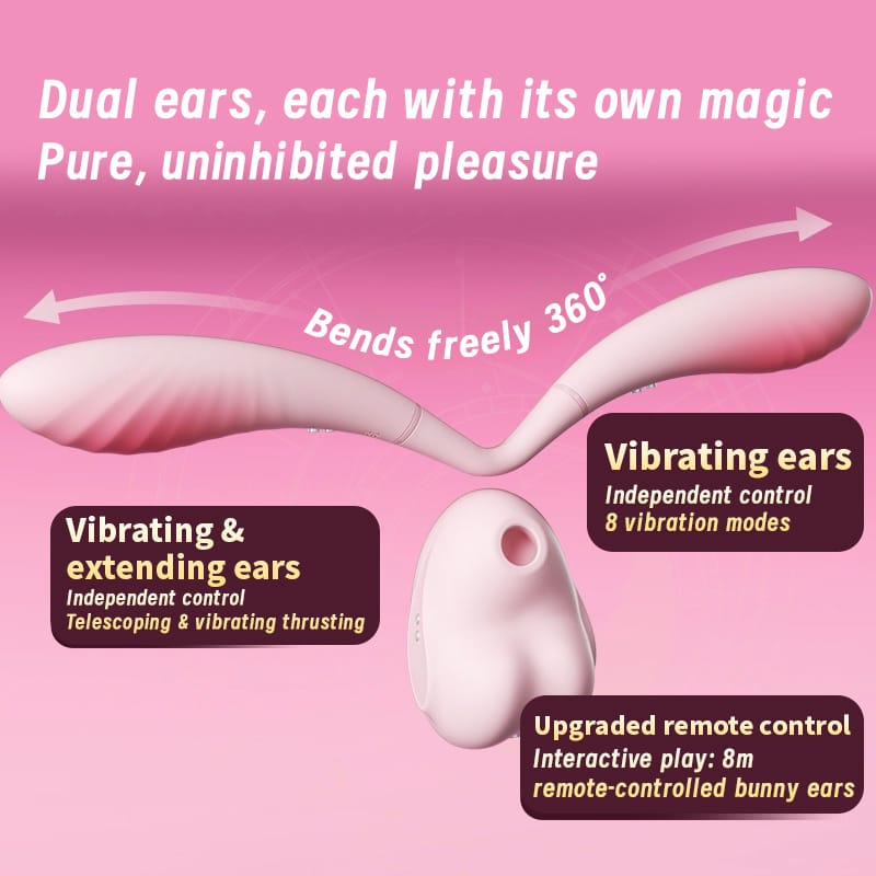 Yue Ye Rabbit Vibrator Sucking & Thrusting Vibrator
