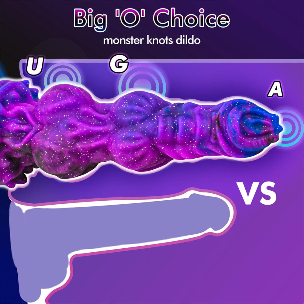 8.86‘’ Monster Dildo Fantasy Horse Dildo With 2 Big Knots And Strong Suction Cup