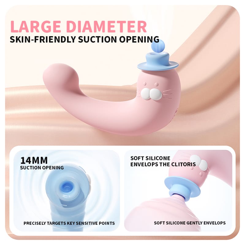 Seal Clitoral Suction Vibrator