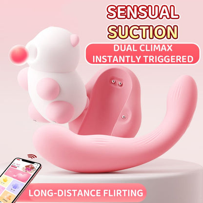 Lazy Panda Clitoral Suction & G-spot Vibrator