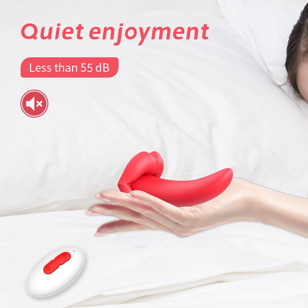 Lurevibe - Honey Tongue Wireless Remote Control 10 Frequency Wearable Vibrator