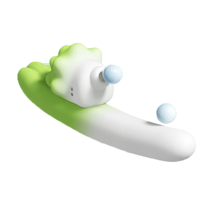2-in-1 Suction & Telescopic Vibrating Clitoral G Spot Vibrator