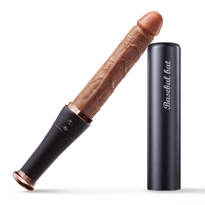 7.48‘’ Baseball - Automatic Telescopic Dildo With Tongue Licking And Heating Function