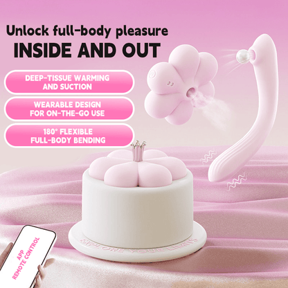 SVAKOM Wanwan Cake Suction & Vibration Set