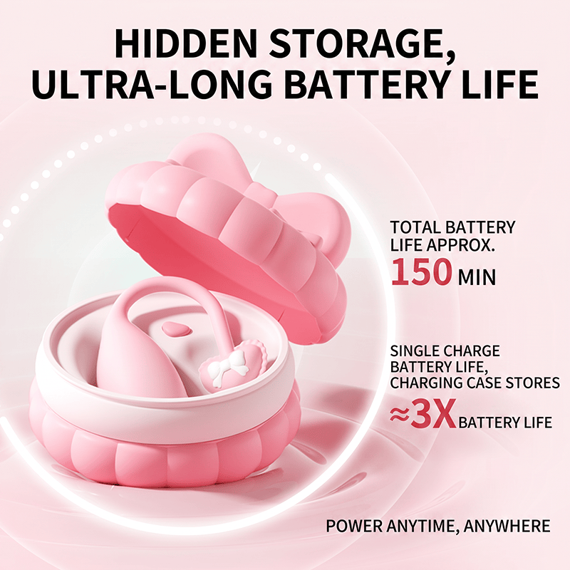 Pink Macaron 10 Modes Egg Vibrator