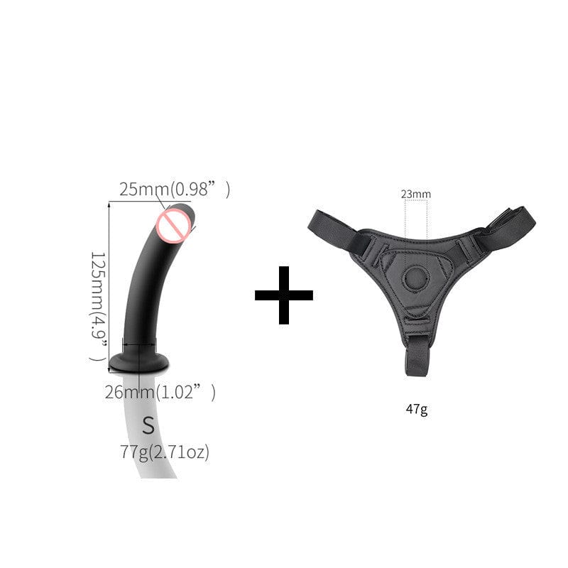 5.9‘’ Wearable Strap On Penis Pant Sex Toy For Sensory Fun