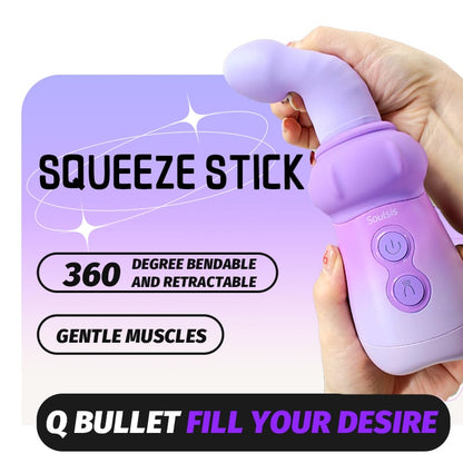 Soulsis NieNieGu Soft Thrusting Vibrator with Expansion Function
