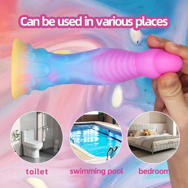 5.7‘’ Super Soft Luminous Fantasy Dildo