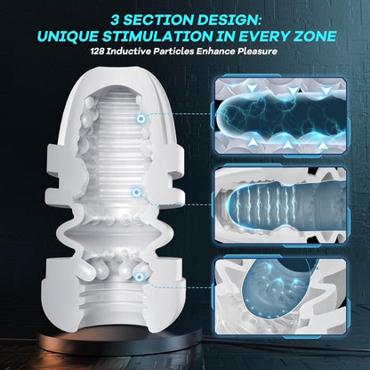 Armor 3 In 1 Auto Suction Thrusting Vibration Male Storker