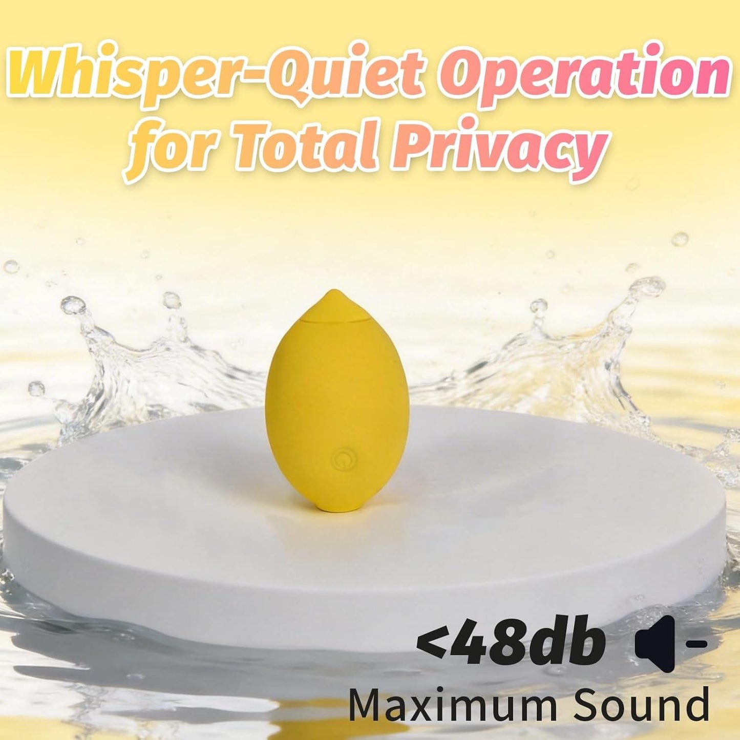 Lurevibe - Sucker Clitoris Sucking And Licking G-point Massager Lemon Toy Sucker for Women