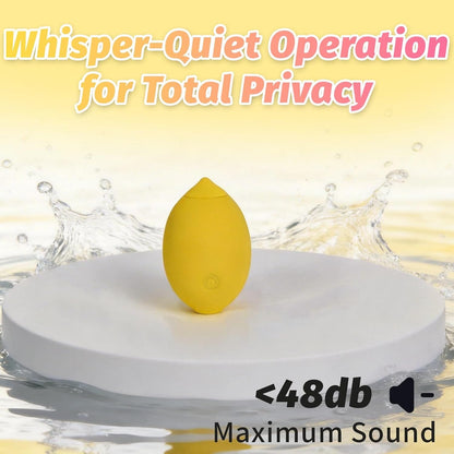 Lurevibe - Sucker Clitoris Sucking And Licking G-point Massager Lemon Toy Sucker for Women
