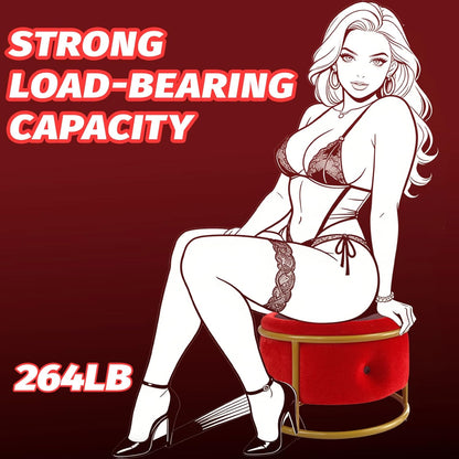 Red Seat Dildo Machine Chair Massage Seat