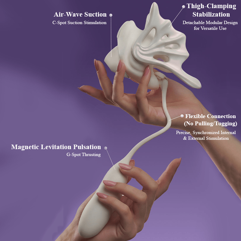 UEROS Conch Suction & Insertable Vibrator Set