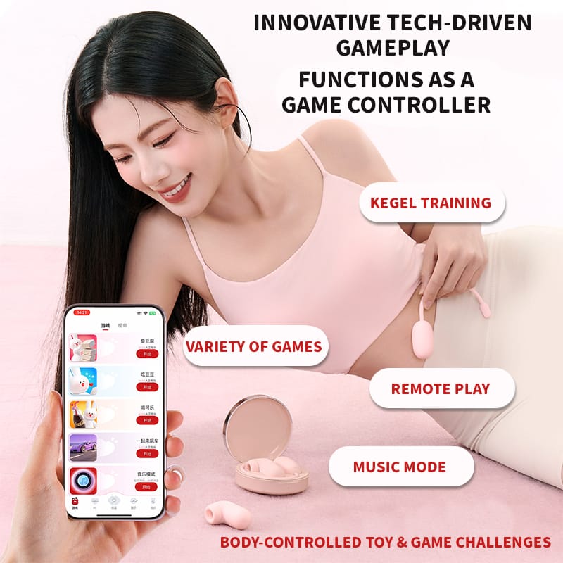 PUPU App-Controlled Suction & Vibrating Egg
