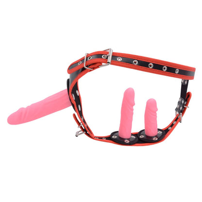 3.94‘’ - 6.89‘’ Wearable Removable Silicone G-Spot Stimulating Penis Dildo