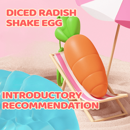 Diced Radish Strong Shock Mute Vibrator