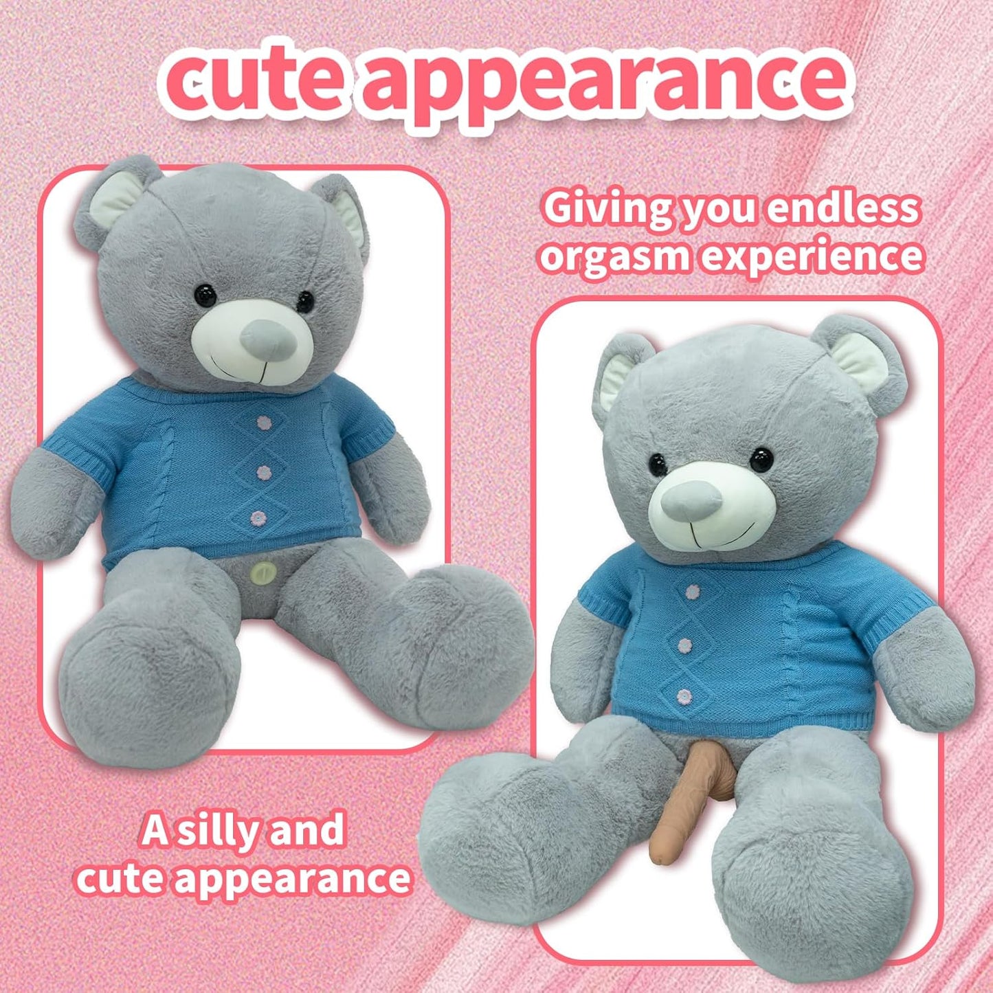 Teddy Bear Type Plush Sex Machine