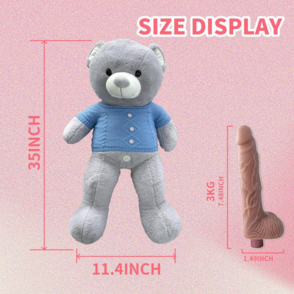 Teddy Bear Type Plush Sex Machine