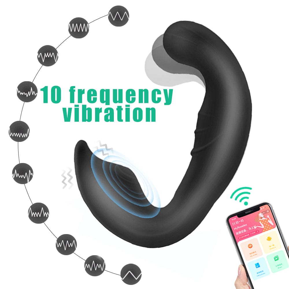 Prostate Massager App Remote Control Vestibular Artifact Strong Shock