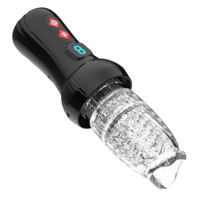 Lurevibe - Gawk Gawk 6000 4.0 Version Torch 9 *9 Thrusting Rotating Penis Stroker