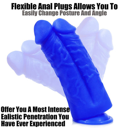 7.8‘’ AIMITEX Colorful double-dildo silicone dildo adult sex toy