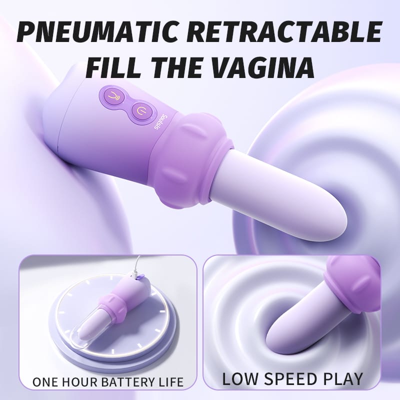 Soulsis NieNieGu Soft Thrusting Vibrator with Expansion Function