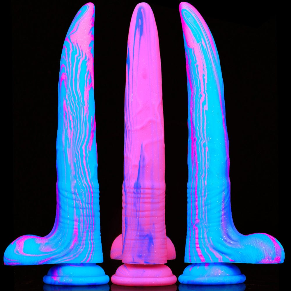 8.6‘’ Deer Whip Colorful Big Sm Dildo With Suction Cup
