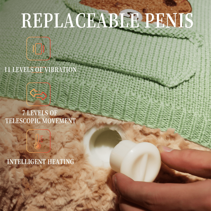 Teddy Bear Type Plush Sex Machine