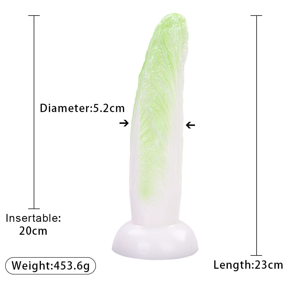 6.1‘’- 7.87‘’ Vegetable Shaped Silicone Dildo Anal Plug