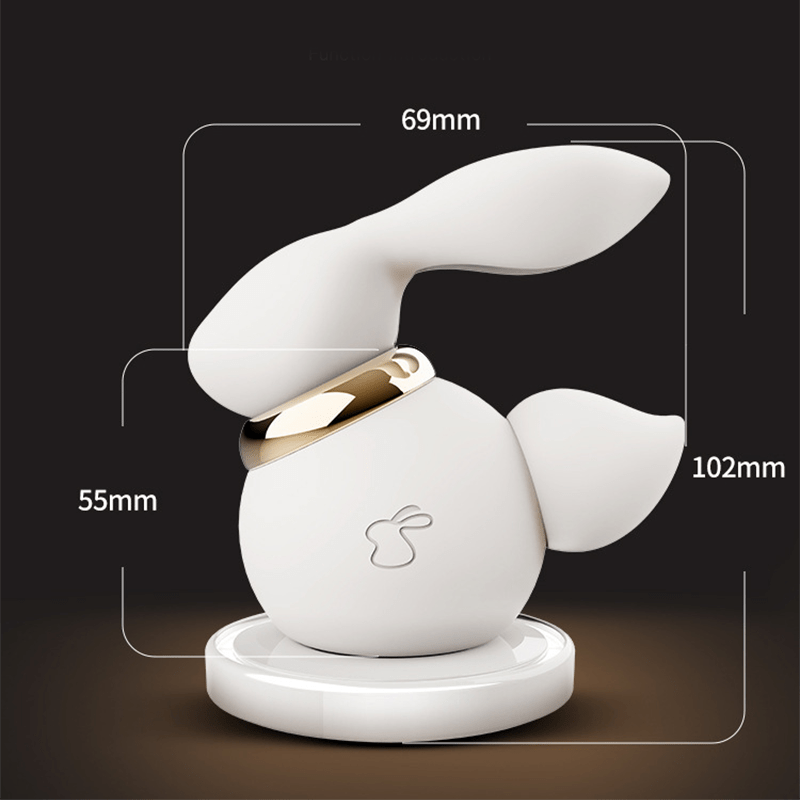 Split Rabbit Vibrating Clitoral Sucking Vibrator