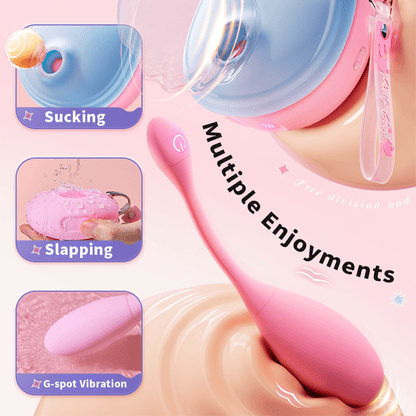 AAV Vitality Bag Suction Tapping Clitoral G-spot Vibrator