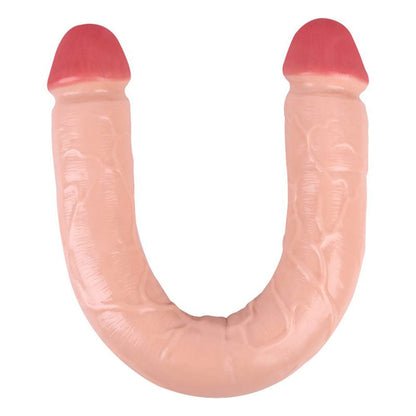 18.11‘’ Double-Ended Soft Silicone Simulated Anus Masturbation Dildo