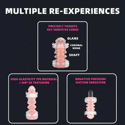 EDGE X Automatic Edging Trainer Male Masturbator