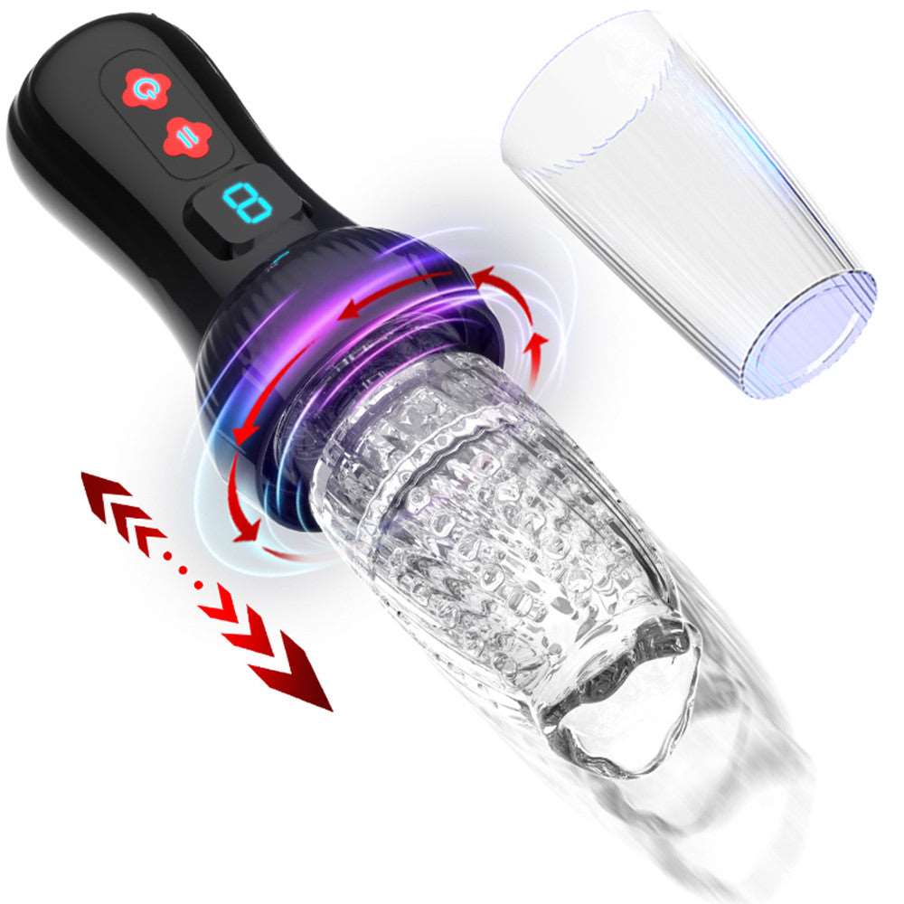 Lurevibe - Gawk Gawk 6000 4.0 Version Torch 9 *9 Thrusting Rotating Penis Stroker