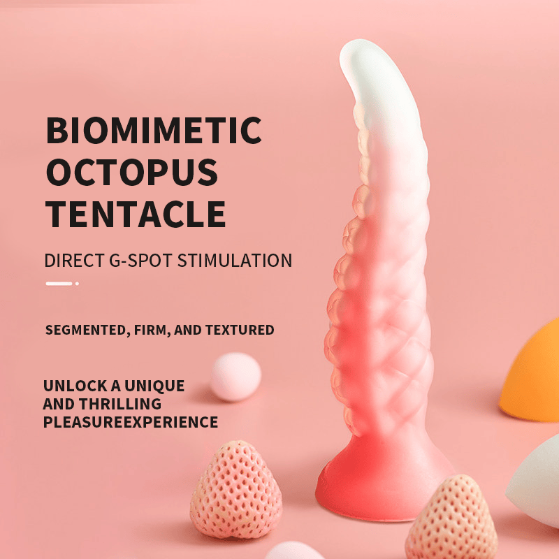 Small Octopus Tentacle Dildo – Biomimetic Silicone Fantasy Toy