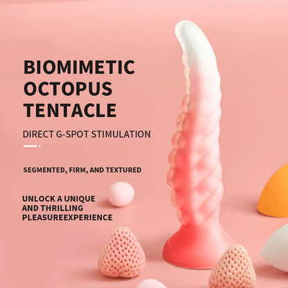 Small Octopus Tentacle Dildo – Biomimetic Silicone Fantasy Toy