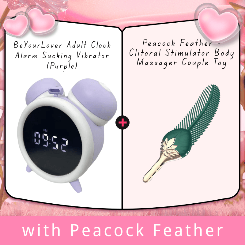 BeYourLover Adult Clock Alarm Sucking Vibrator App Remote Control