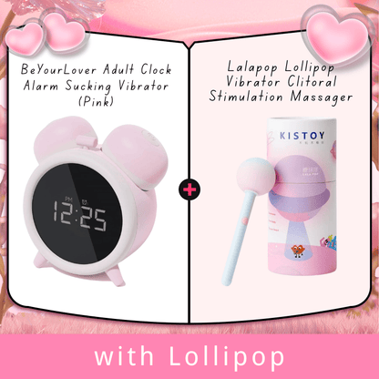 BeYourLover Adult Clock Alarm Sucking Vibrator App Remote Control