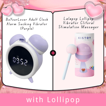 BeYourLover Adult Clock Alarm Sucking Vibrator App Remote Control