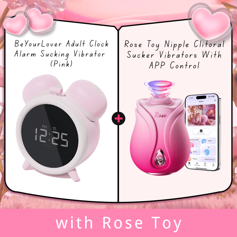 BeYourLover Adult Clock Alarm Sucking Vibrator App Remote Control