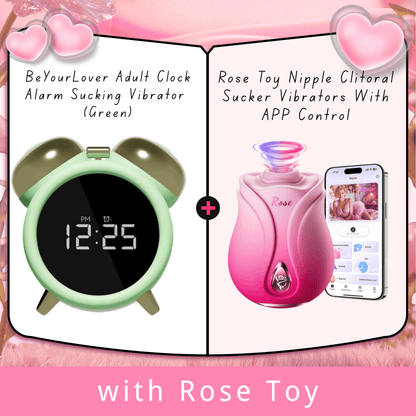 BeYourLover Adult Clock Alarm Sucking Vibrator App Remote Control