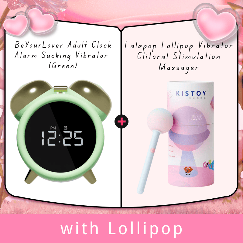 BeYourLover Adult Clock Alarm Sucking Vibrator App Remote Control