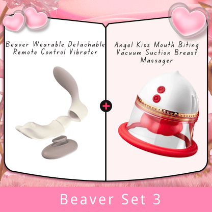 Lurevibe - Beaver Wearable Detachable Remote Control Vibrator