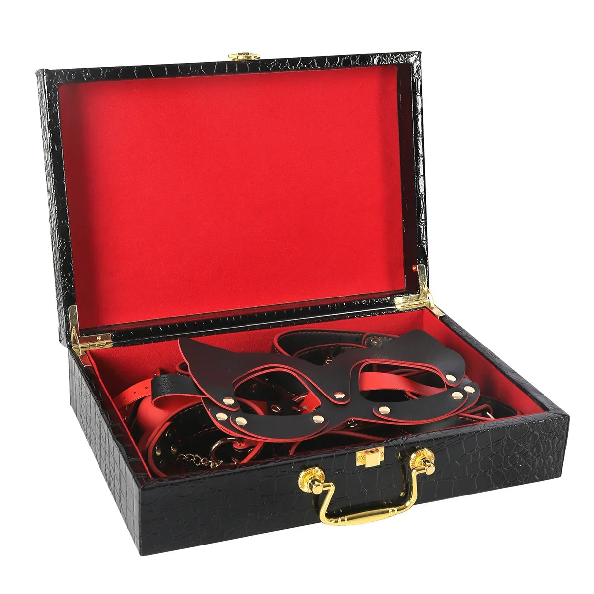 Luxury Faux Leather Romance Kit (8-Piece)