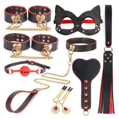 Luxury Faux Leather Romance Kit (8-Piece)