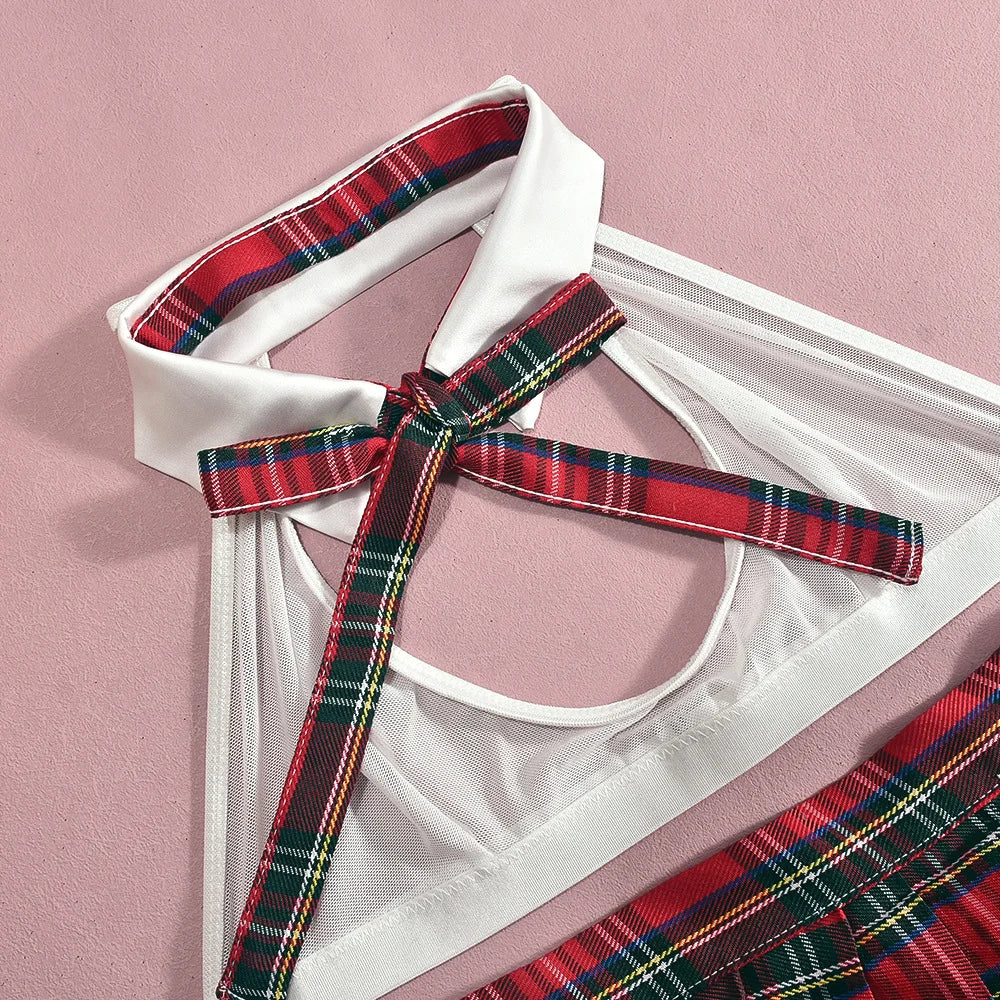 School Girl Lingerie Set (3-Piece)