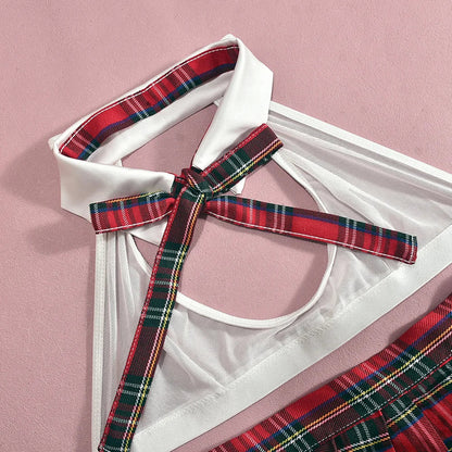School Girl Lingerie Set (3-Piece)